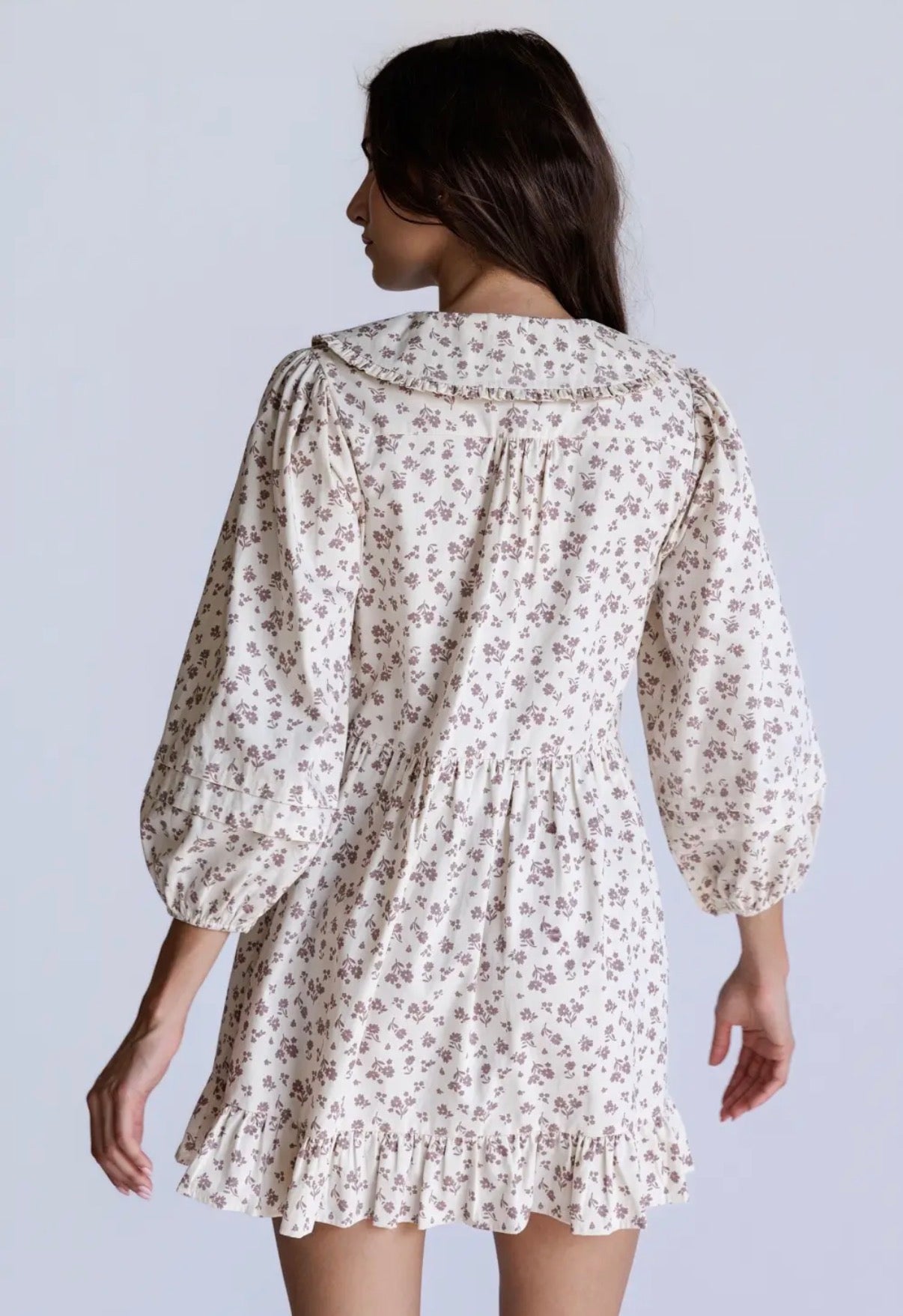 Floral mini dress