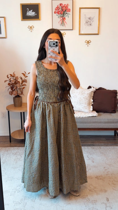 Hazel Harvest Midi Dress