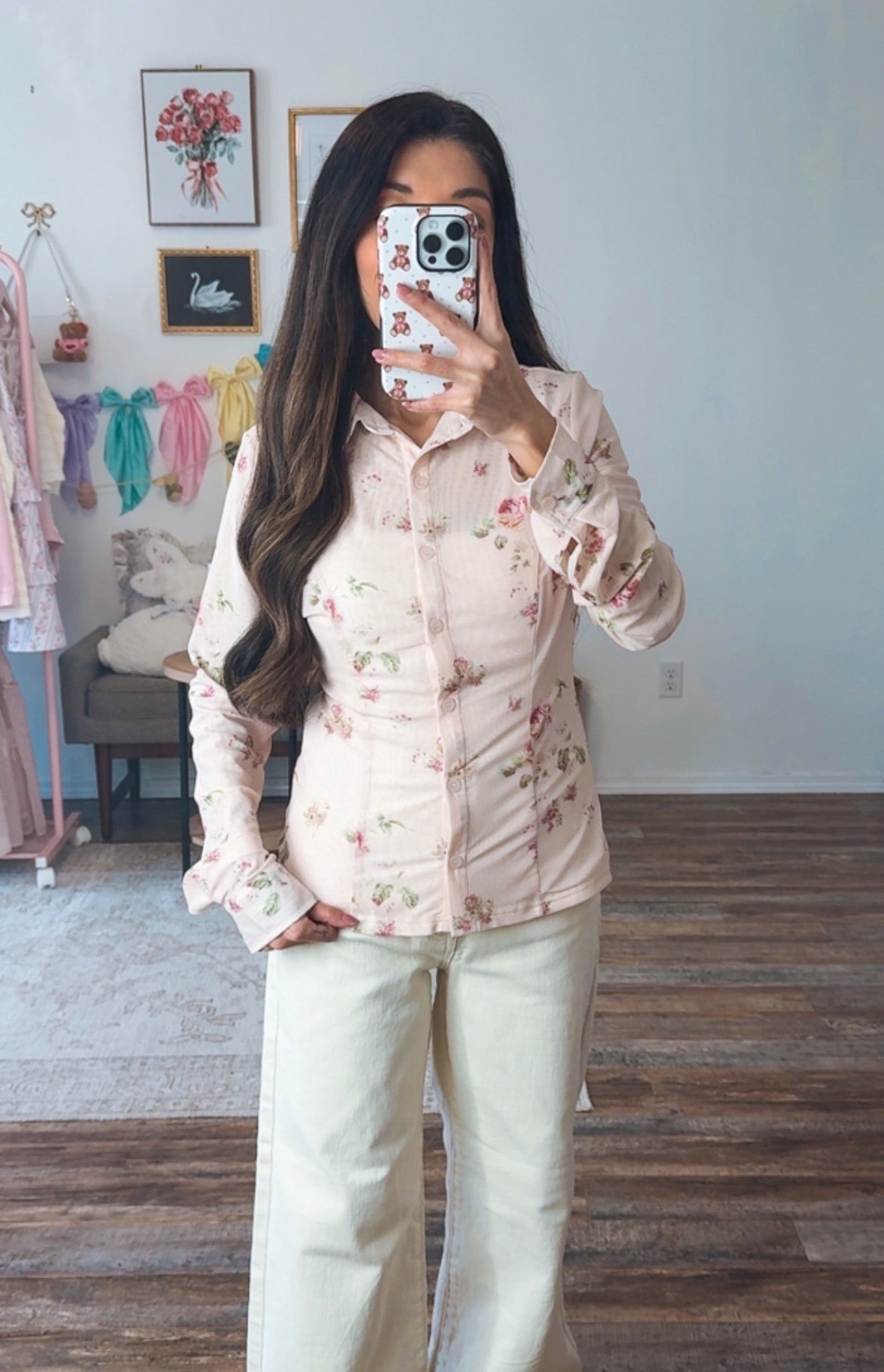 Annie Rose Button Down