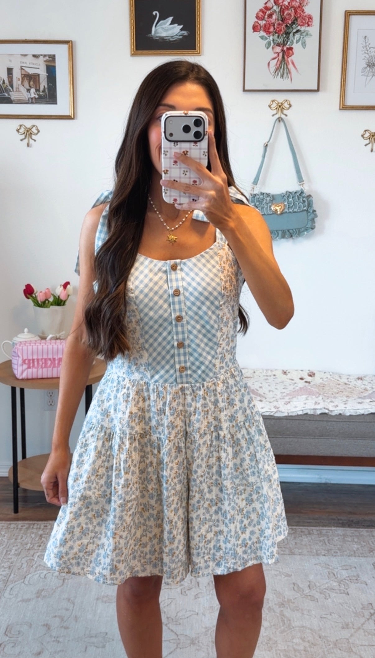 Coastal Picnic Romper