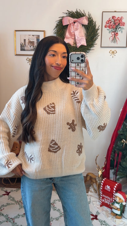 Gingerbread Bakery Knit Sweater