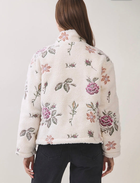 Enchanted Bloom Sherpa Jacket
