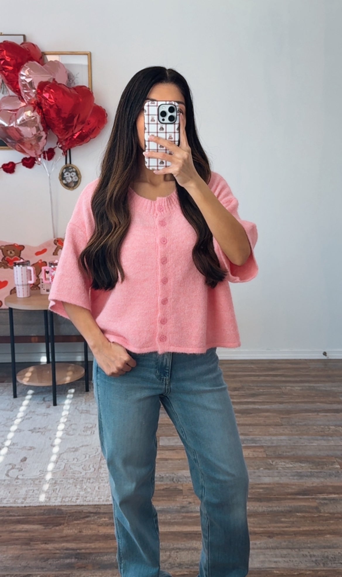 Clara Blush Cardigan