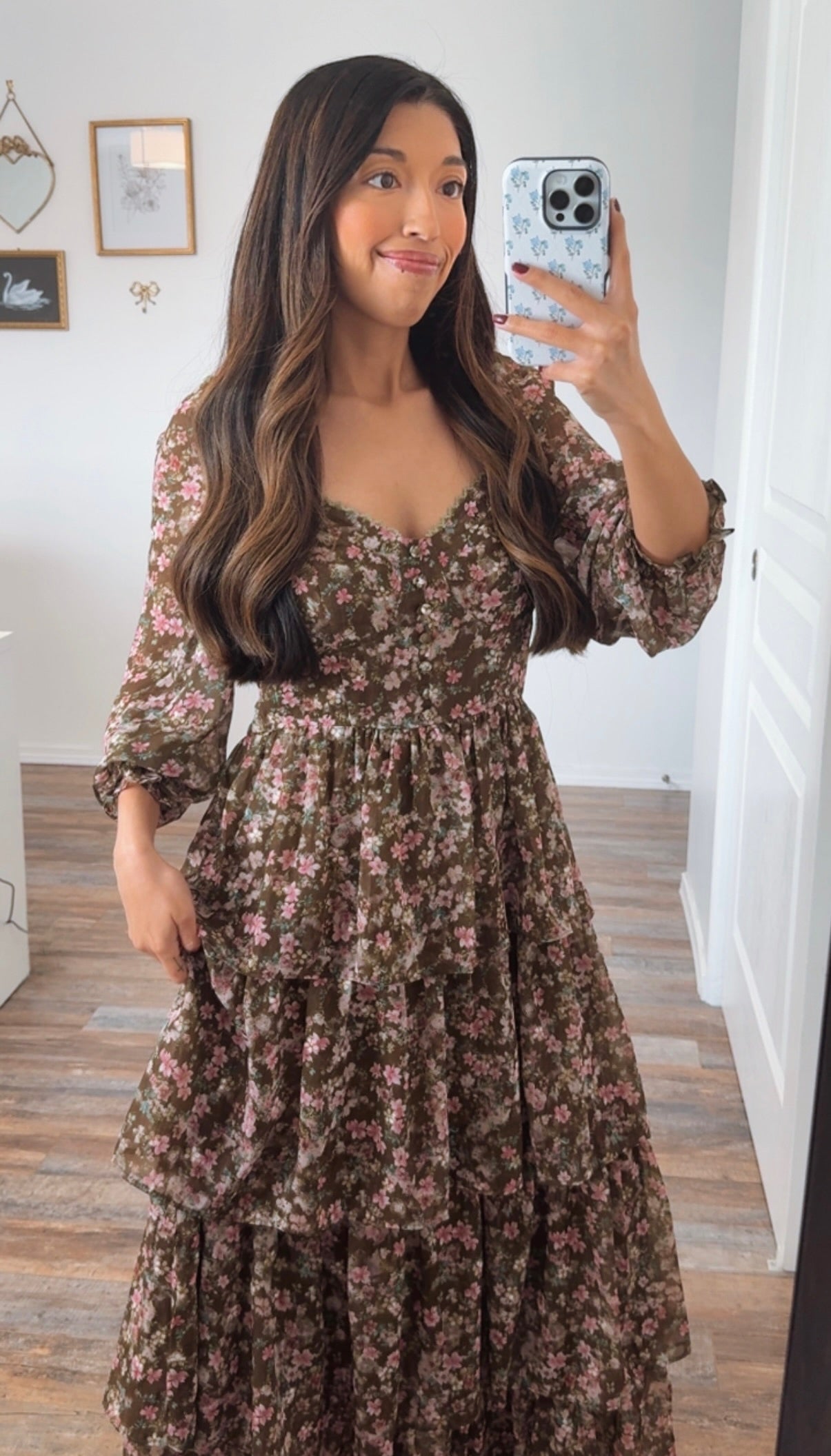 Secret Garden Tiered Maxi