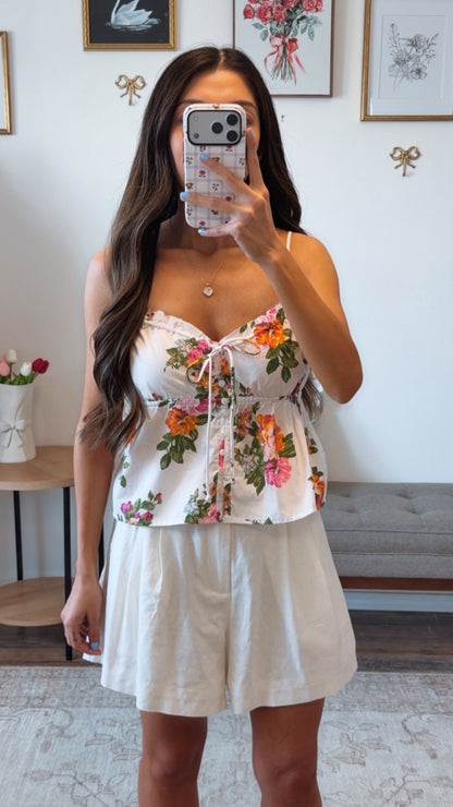 Petal Charm Cami Top