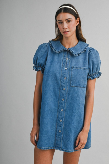 Denim Mini Dress