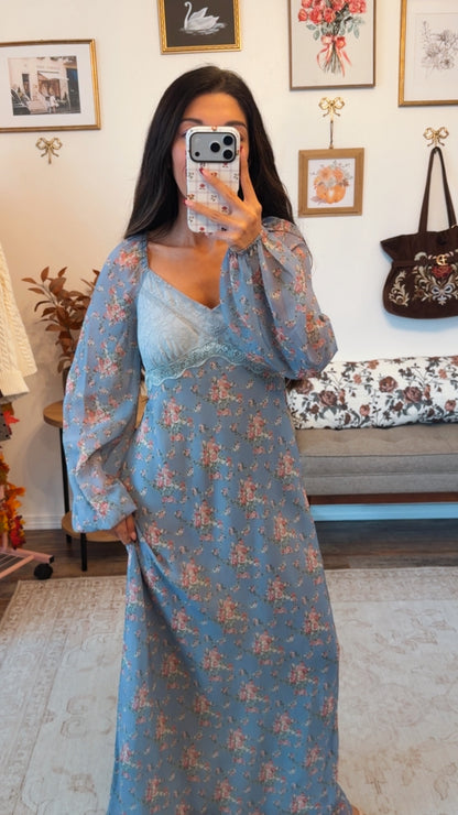 Lorelie's Daydream Maxi Dress - Blue