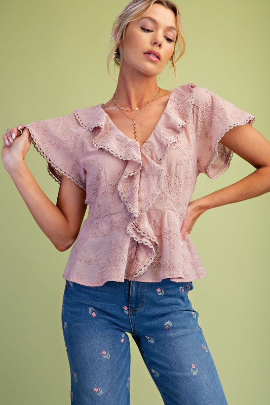 Dusty Rose Darling Top