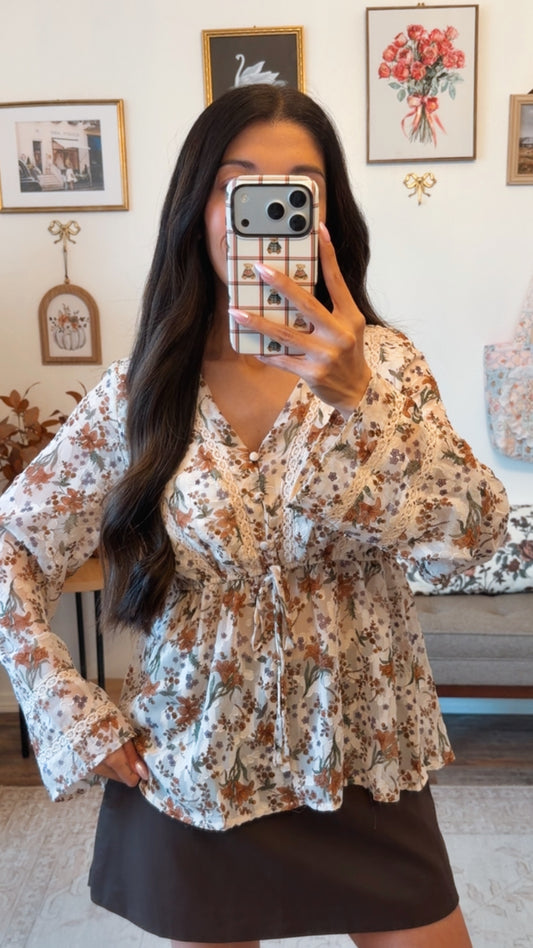 Autumn Gardens Blouse