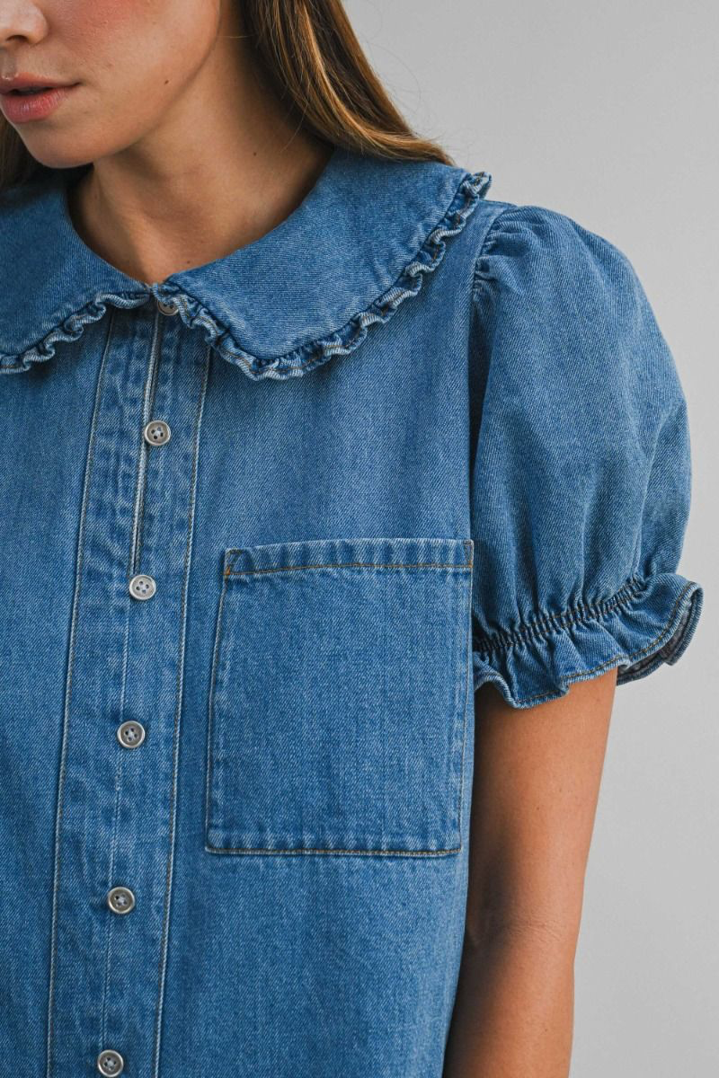 Denim Mini Dress