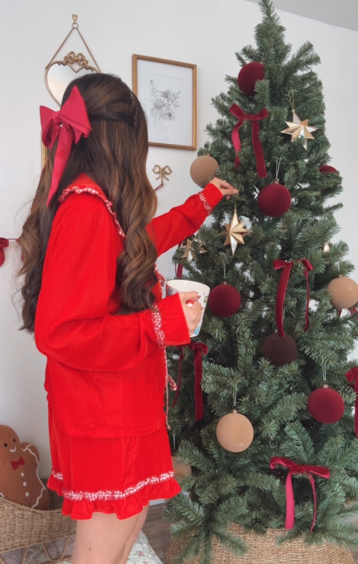 Santa Baby Velvet Set