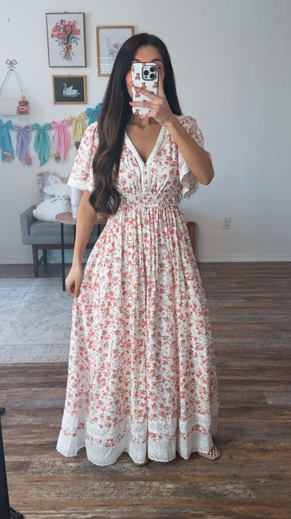 English Rose Maxi Dress