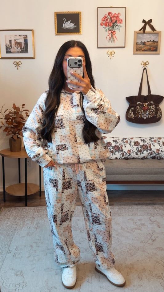 Autumn Valley Quilted Set - Patchwork