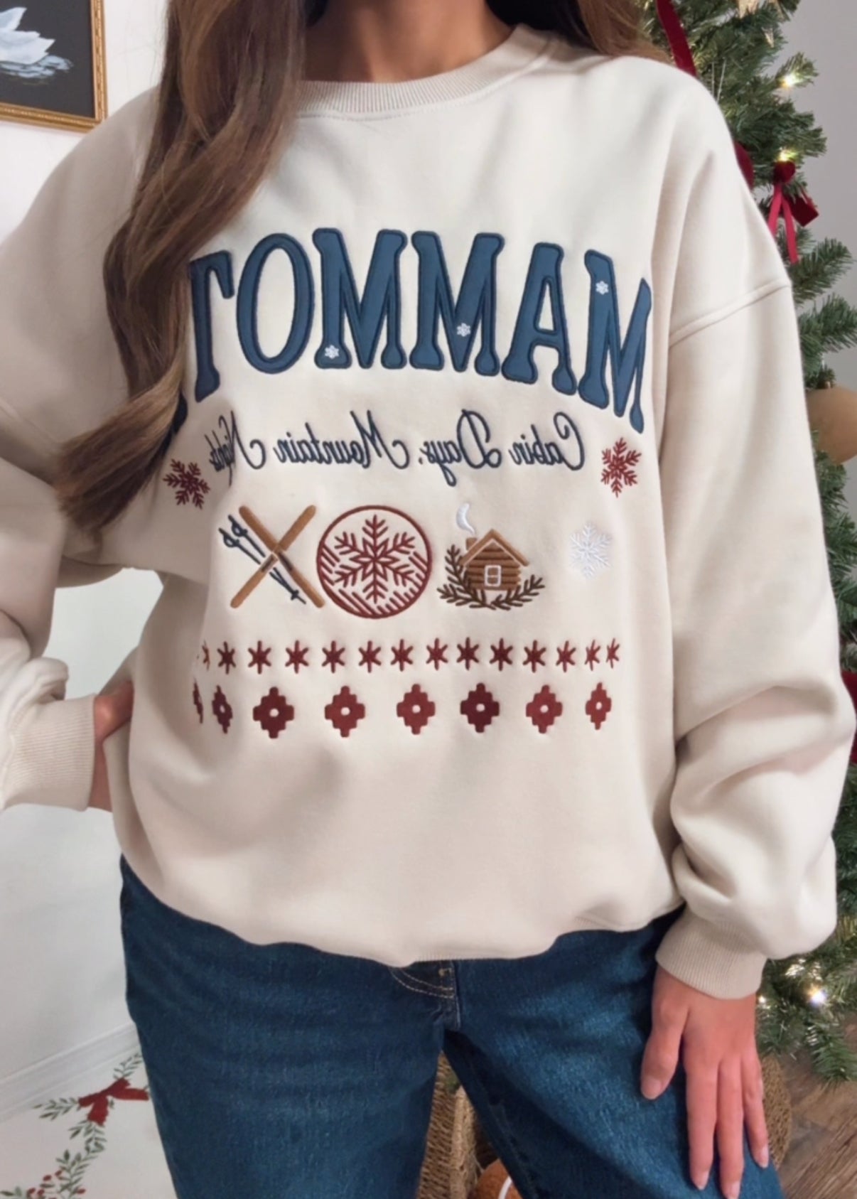 Mountain Nights Cozy Crewneck