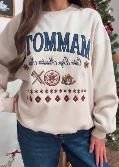 Mountain Nights Cozy Crewneck