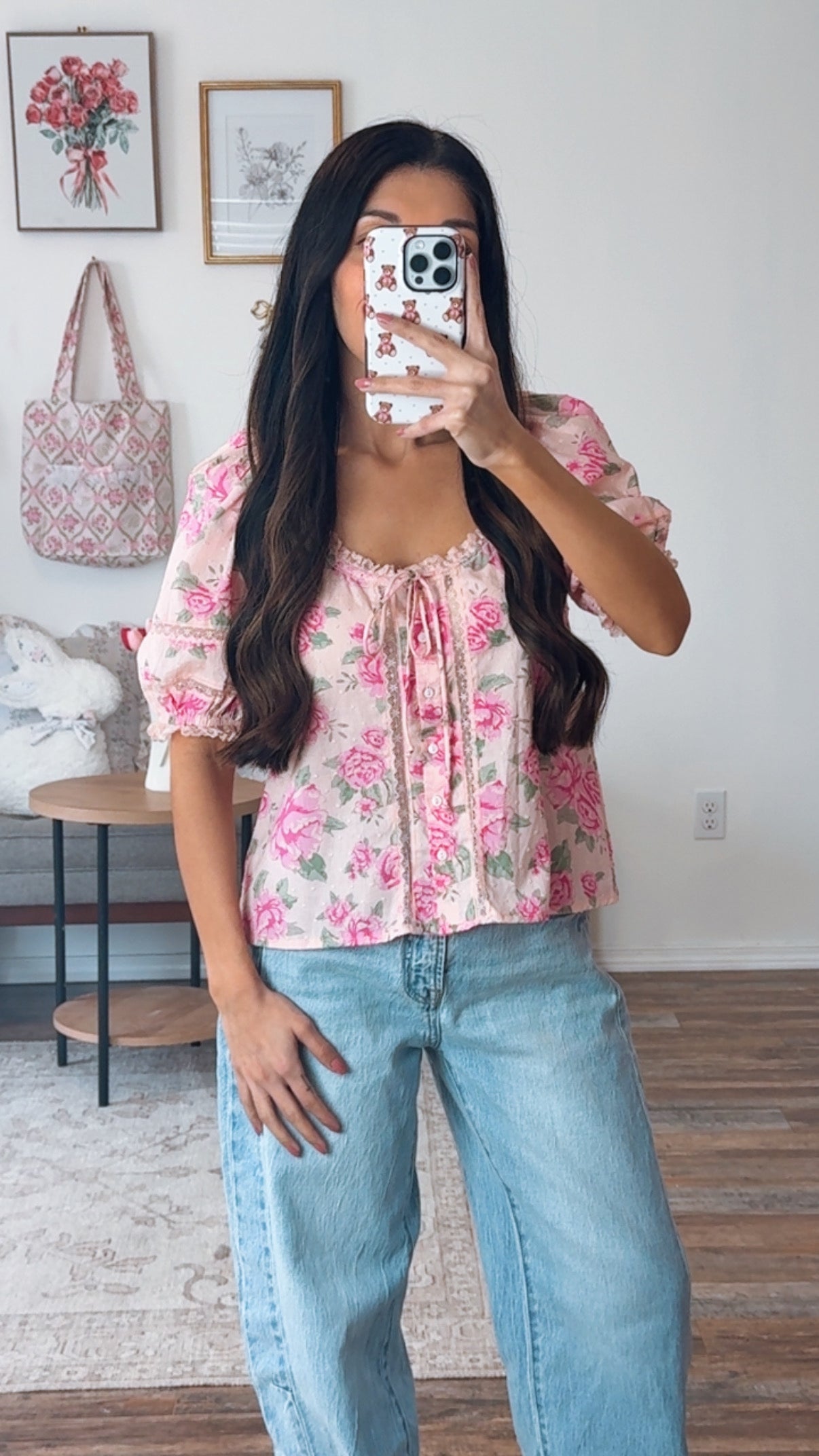 Rose Petal Keepsake Blouse Top