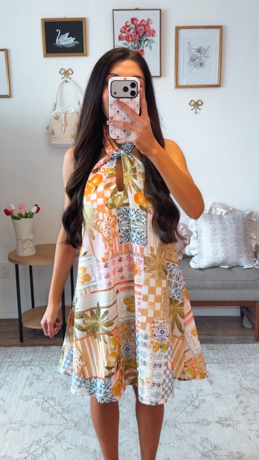 Riviera Summer Mini Dress