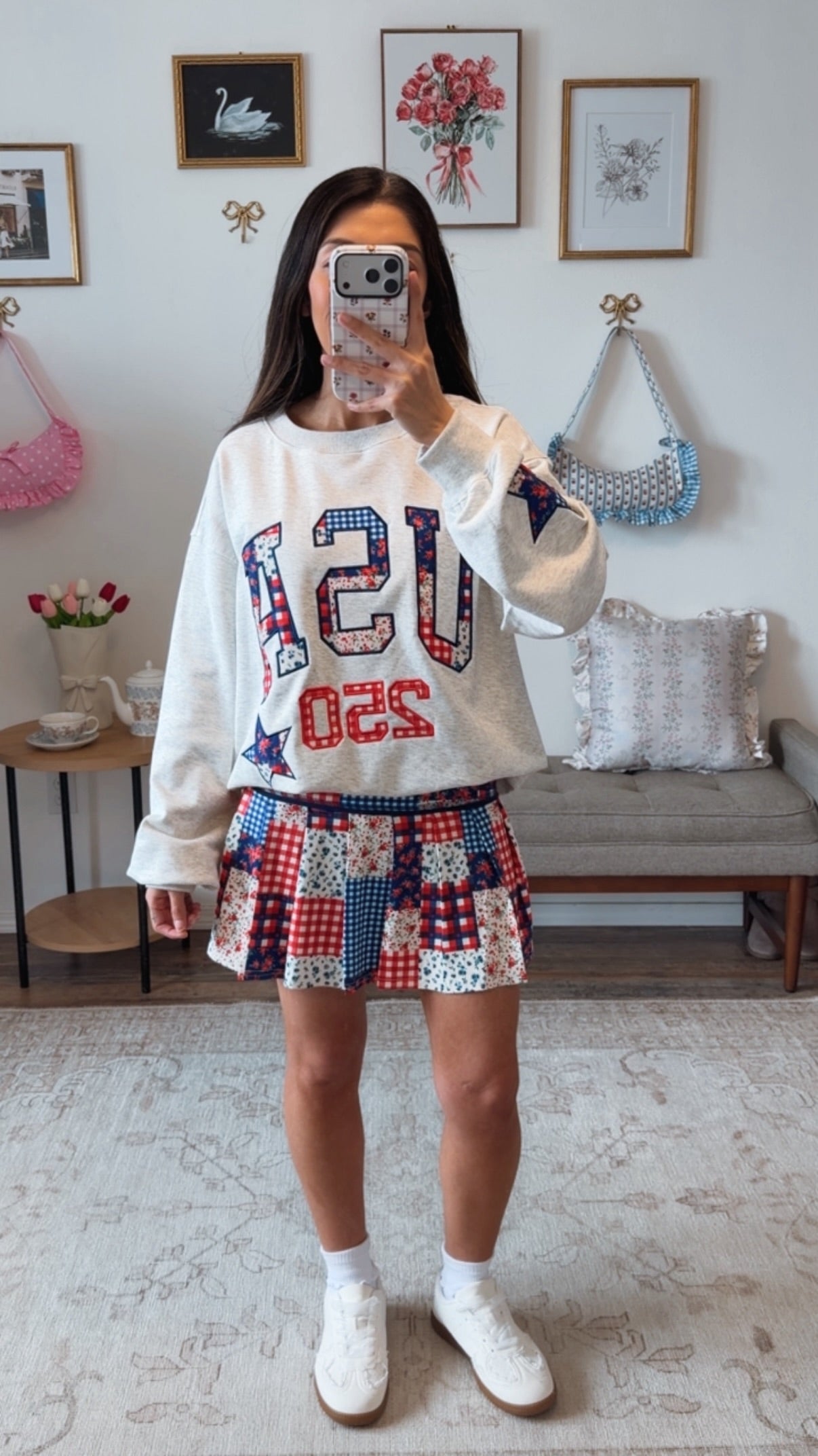 Liberty Patchwork Skort