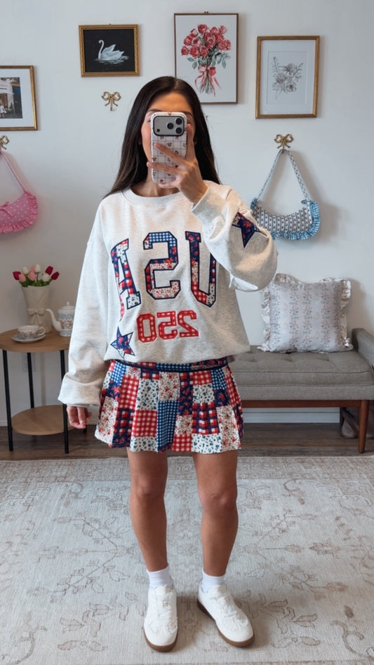 Liberty Patchwork Skort