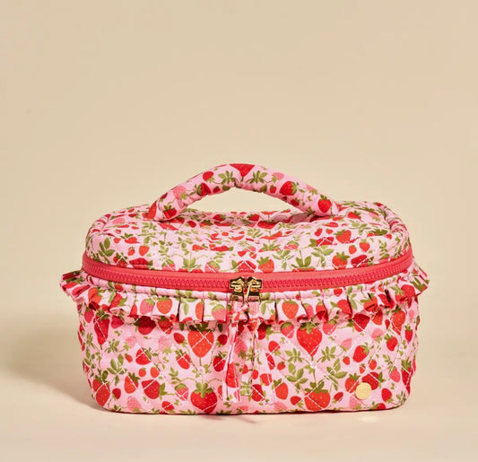 Strawberry Travel cosmetic Bag Preorder 1 week