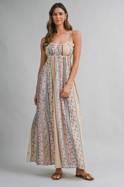 Positano Garden Stroll Maxi Dress