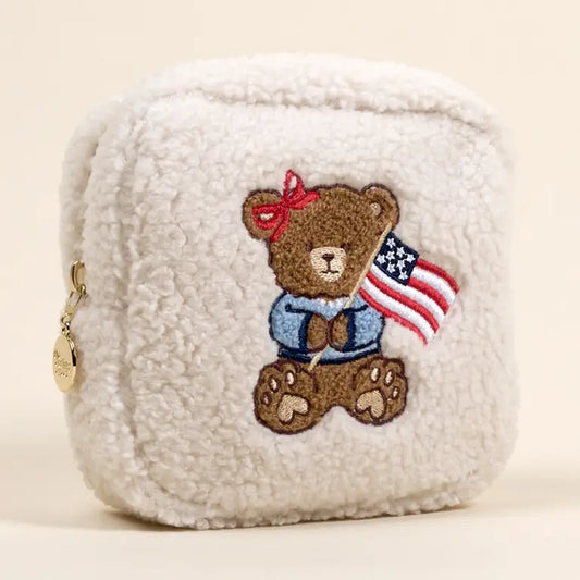 Miss Americana Teddy Cosmetic Pouch