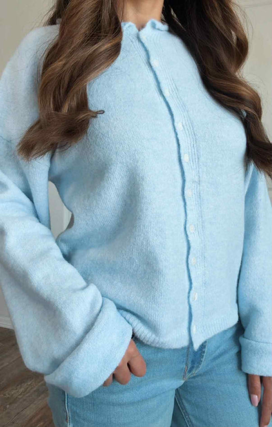 EVERMORE CARDIGAN - BABY BLUE