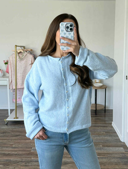 EVERMORE CARDIGAN - BABY BLUE